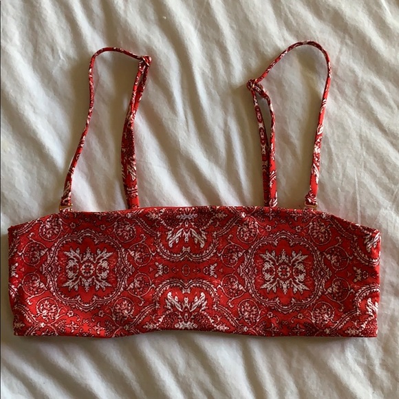 Frankie's Bikinis Other - Frankie’s Bikinis Bandana Strapless Bikini Top XS